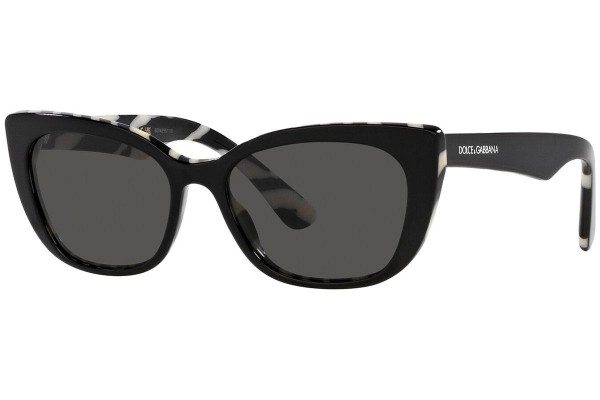 Sunčane naočale Dolce & Gabbana DX4427 337287 Cat Eye Crni