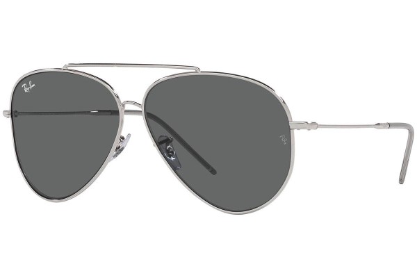 Sunčane naočale Ray-Ban Aviator Reverse RBR0101S 003/GR Pilotski Srebrni