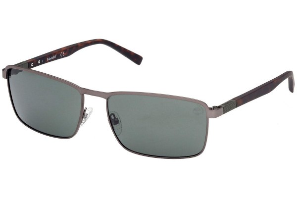 Sunčane naočale Timberland TB9272 07R Polarized Pravokutan Sivi