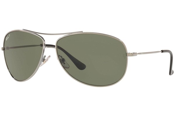 Sunčane naočale Ray-Ban RB3293 004/9A Polarized Pilotski Srebrni