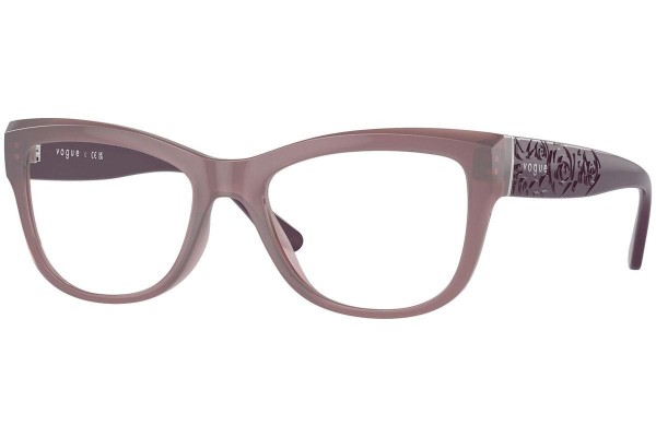 Naočale Vogue Eyewear VO5528 3096 Cat Eye Ružičasti