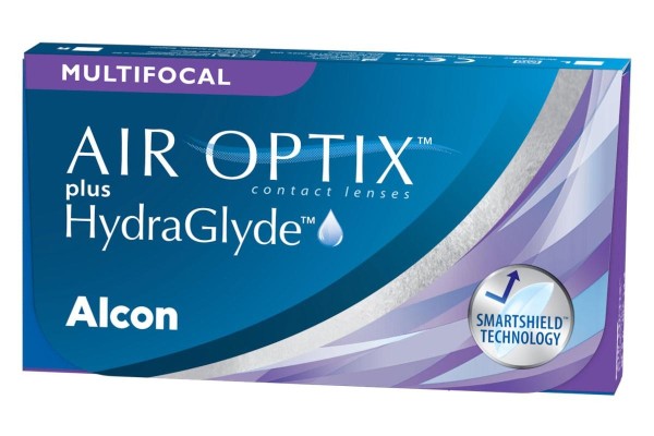 Mjesečne Air Optix plus HydraGlyde Multifokalne (6 leća)