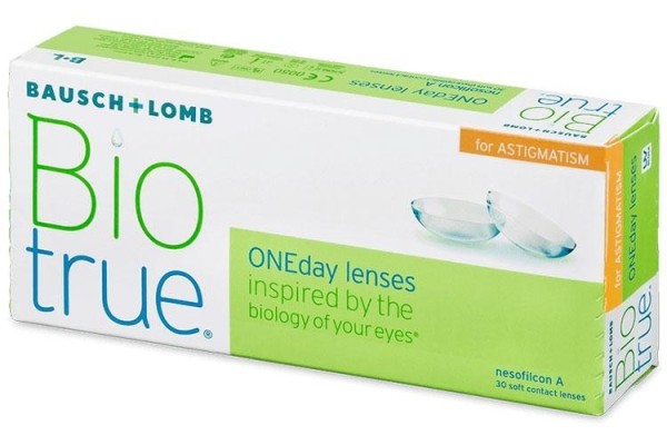 Kontaktne leće Dnevne Biotrue ONE Day for Astigmatism (30 leća)