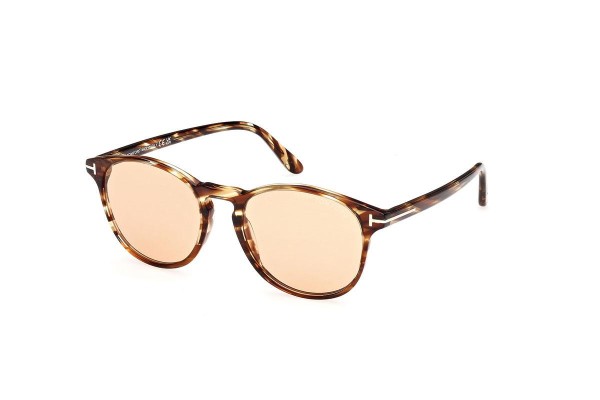 Sunčane naočale Tom Ford FT1097 55E Okrugao Havana