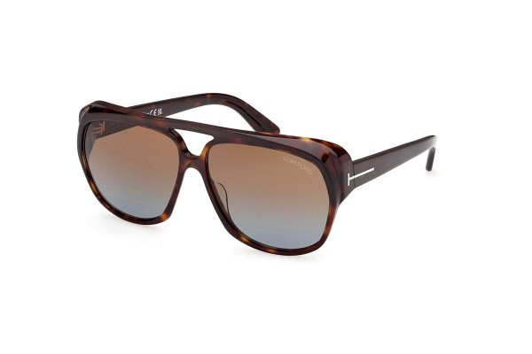 Sunčane naočale Tom Ford FT1103 52F Kvadratni Havana