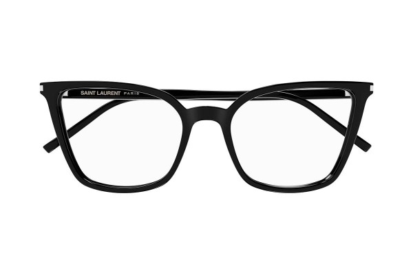 Naočale Saint Laurent SL669 002 Cat Eye Crni