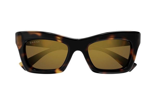 Sunčane naočale Gucci GG1773S 015 Cat Eye Havana