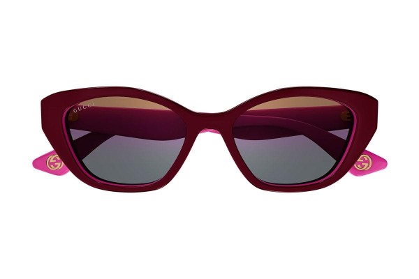 Sunčane naočale Gucci GG1638S 003 Cat Eye Ljubičasti