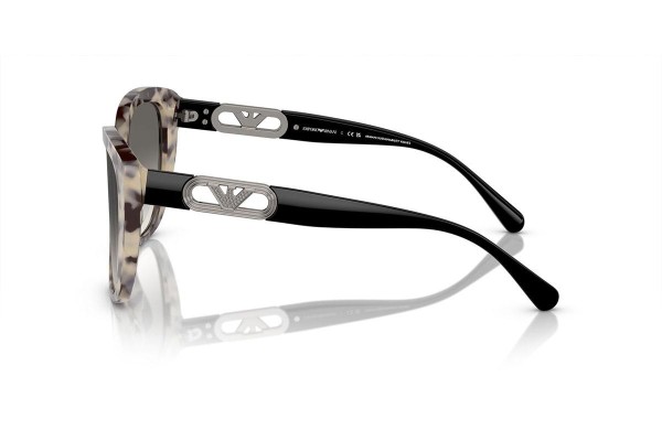 Sunčane naočale Emporio Armani EA4214U 605811 Cat Eye Havana