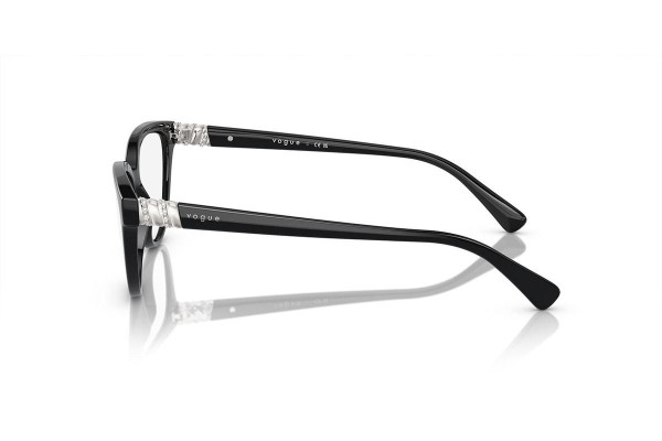 Naočale Vogue Eyewear VO5517B W44 Cat Eye Crni