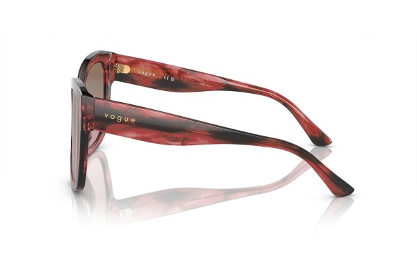 Sunčane naočale Vogue Eyewear VO5338S 308914 Cat Eye Crveni