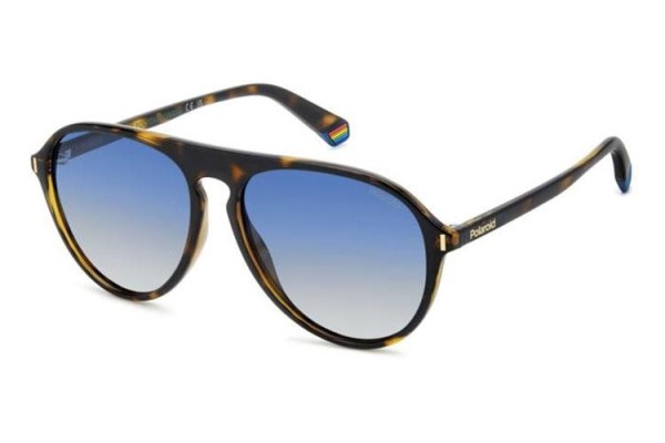 Sunčane naočale Polaroid PLD6225/S 086/Z7 Polarized Pilotski Havana