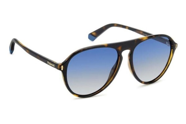 Sunčane naočale Polaroid PLD6225/S 086/Z7 Polarized Pilotski Havana