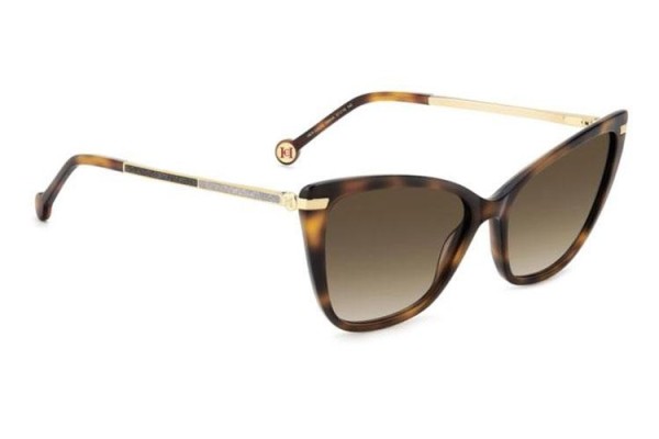 Sunčane naočale Carolina Herrera HER0262/S 086/HA Cat Eye Havana