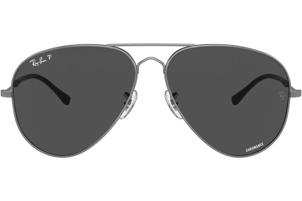 Sunčane naočale Ray-Ban RB3825 004/K8 Polarized Pilotski Sivi