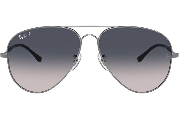 Sunčane naočale Ray-Ban RB3825 004/78 Polarized Pilotski Sivi