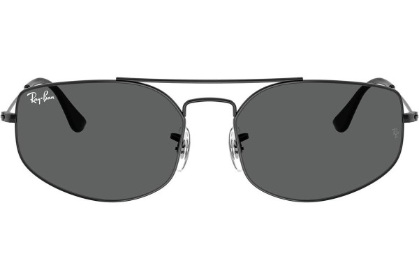 Sunčane naočale Ray-Ban RB3845 002/B1 Pravokutan Crni