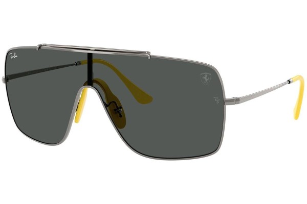 Sunčane naočale Ray-Ban RB3697M F03087 Spojene | Shield Sivi