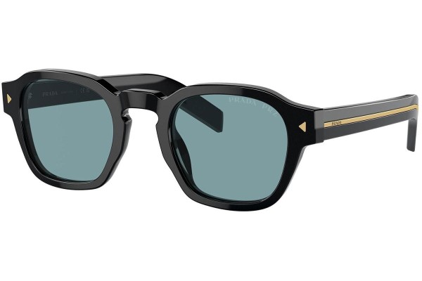 Sunčane naočale Prada PRA16SF 16K04D Polarized Okrugao Crni