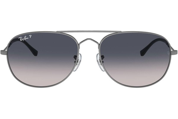 Sunčane naočale Ray-Ban RB3735 004/78 Polarized Pilotski Sivi