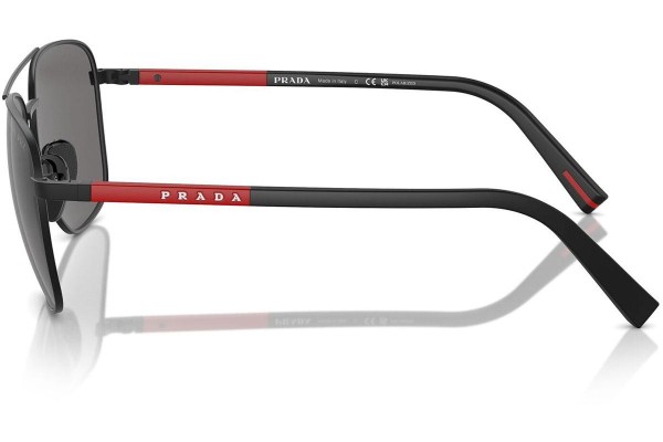 Sunčane naočale Prada Linea Rossa PS54ZS 1BO02G Polarized Ovalni Crni