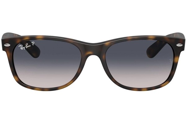 Sunčane naočale Ray-Ban New Wayfarer RB2132 865/78 Polarized Kvadratni Havana