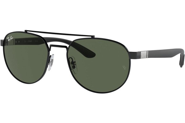 Sunčane naočale Ray-Ban RB3736 002/71 Pravokutan Crni