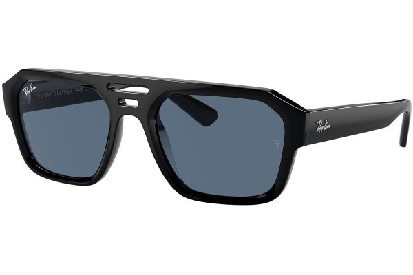 Sunčane naočale Ray-Ban Corrigan RB4397 667780 Flat Top Crni