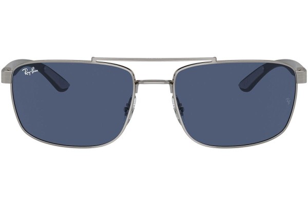 Sunčane naočale Ray-Ban RB3737 004/80 Pravokutan Sivi