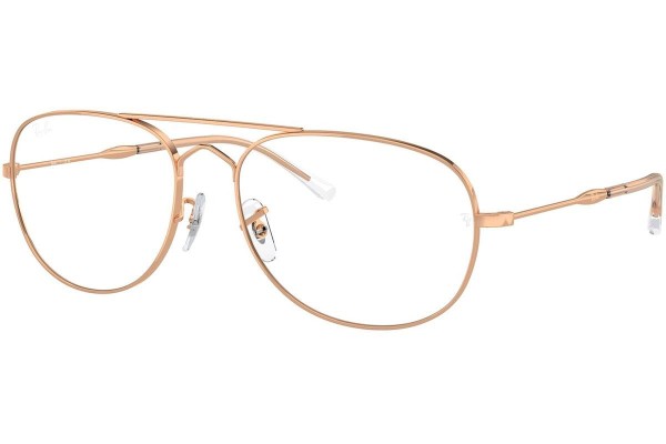 Naočale Ray-Ban Bain Bridge RX3735V 3094 Pilotski Zlatni