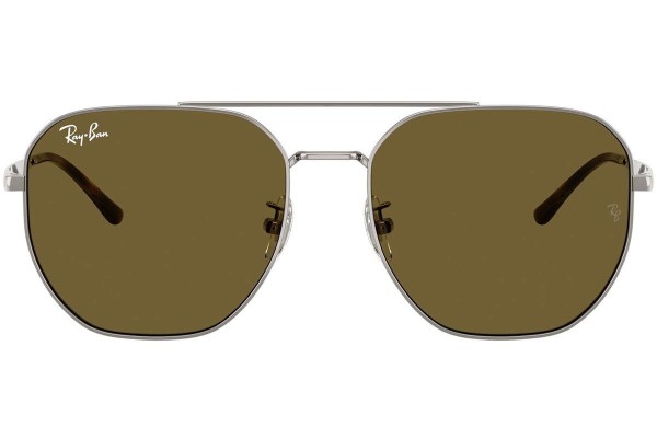 Sunčane naočale Ray-Ban RB3724D 004/73 Pravokutan Sivi