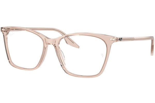 Naočale Ray-Ban RX5422 8267 Cat Eye Smeđi