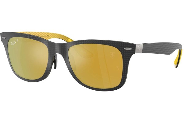 Sunčane naočale Ray-Ban RB8395M F1156B Polarized Kvadratni Crni