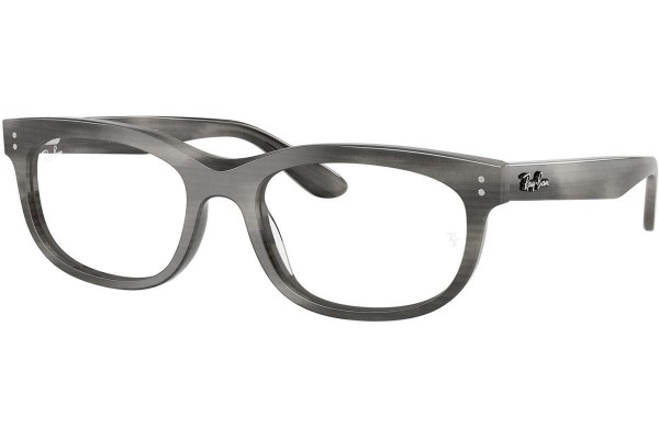 Naočale Ray-Ban RX5489 8400 Kvadratni Sivi