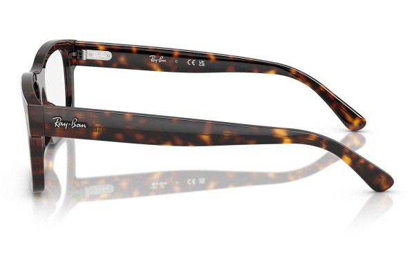 Naočale Ray-Ban RX5435 2012 Pravokutan Havana