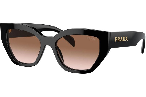 Sunčane naočale Prada PRA09S 1AB0A6 Cat Eye Crni