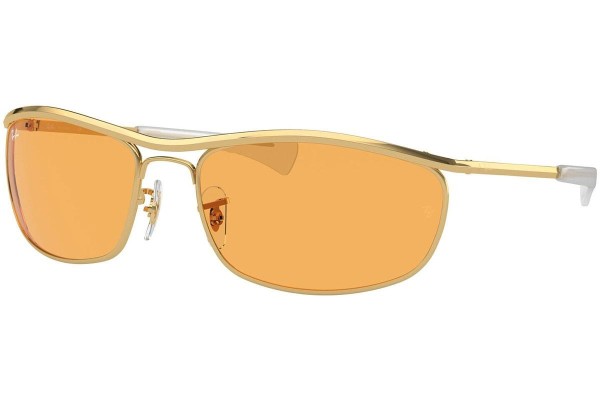 Sunčane naočale Ray-Ban Olympian I Deluxe RB3119M 001/13 Pravokutan Zlatni