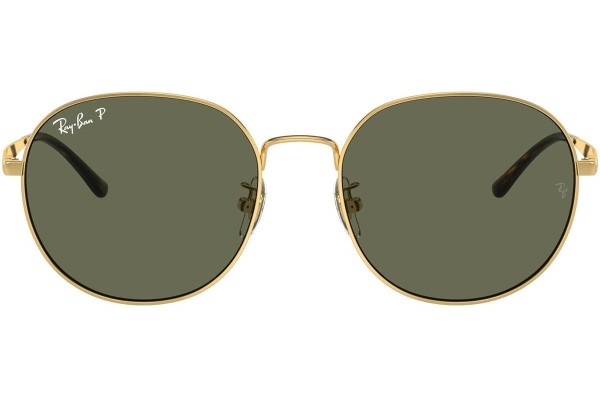 Sunčane naočale Ray-Ban RB3727D 001/9A Polarized Okrugao Zlatni