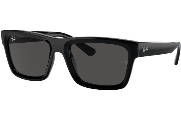 Sunčane naočale Ray-Ban Warren RB4396 667787 Pravokutan Crni