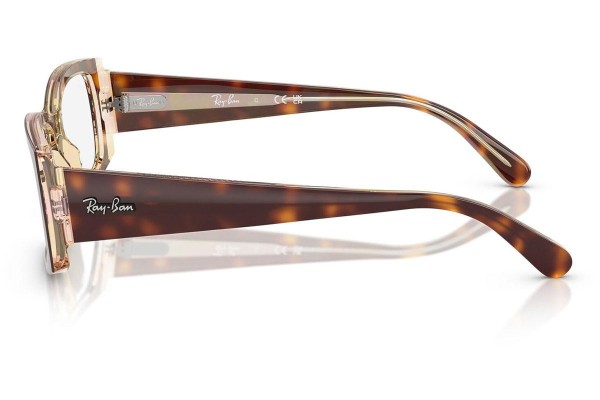 Naočale Ray-Ban RX5434 8402 Kvadratni Havana