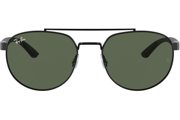 Sunčane naočale Ray-Ban RB3736 002/71 Pravokutan Crni