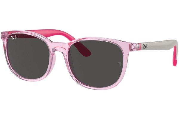 Sunčane naočale Ray-Ban Junior RJ9079S 716587 Kvadratni Ružičasti