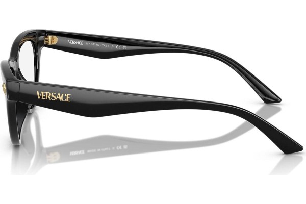 Naočale Versace VE3364U GB1 Cat Eye Crni