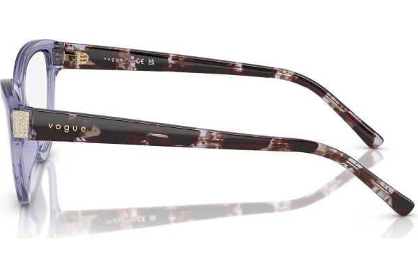 Naočale Vogue Eyewear VO5610B 3177 Cat Eye Ljubičasti