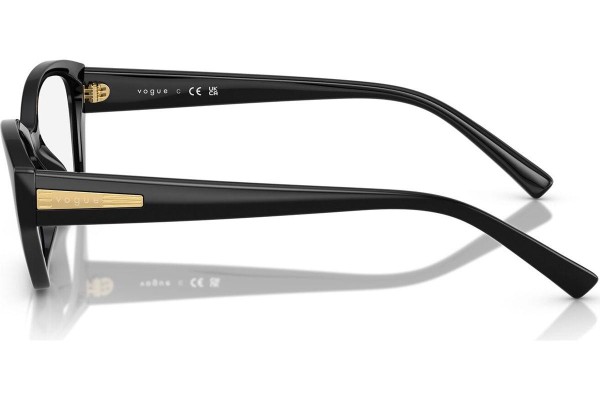 Naočale Vogue Eyewear VO5608 W44 Cat Eye Crni