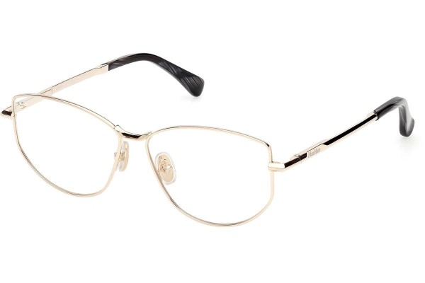 Naočale Max Mara MM5153 032 Cat Eye Zlatni