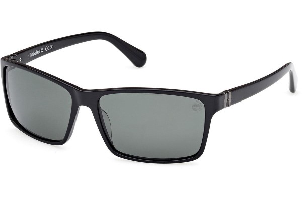 Sunčane naočale Timberland TB00032 20D Polarized Kvadratni Sivi