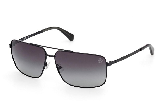 Sunčane naočale Timberland TB00030 02D Polarized Pilotski Crni