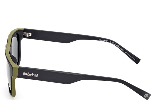 Sunčane naočale Timberland TB00025 02R Polarized Kvadratni Crni