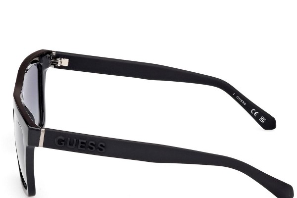 Sunčane naočale Guess GU00166 01D Polarized Kvadratni Crni